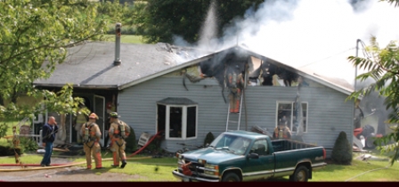 Fire consumes home in South New Berlin